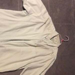 Faded Glory, light green long sleeve button down